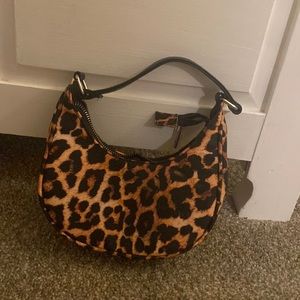 Cheetah Print Shoulder Bag